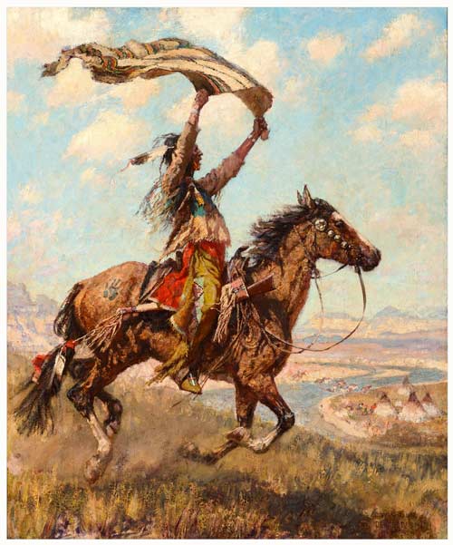 The Signal, 1905, by De Cost Smith