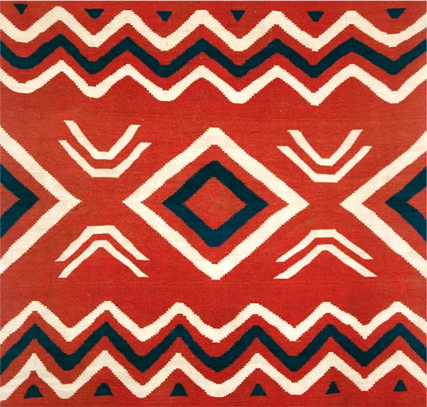 Big Red Serape center