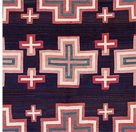 Late Classic Moki Serape center