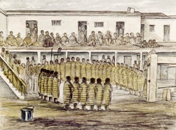 Cheyenne Scalp Dance at Bent’s Fort, Colorado