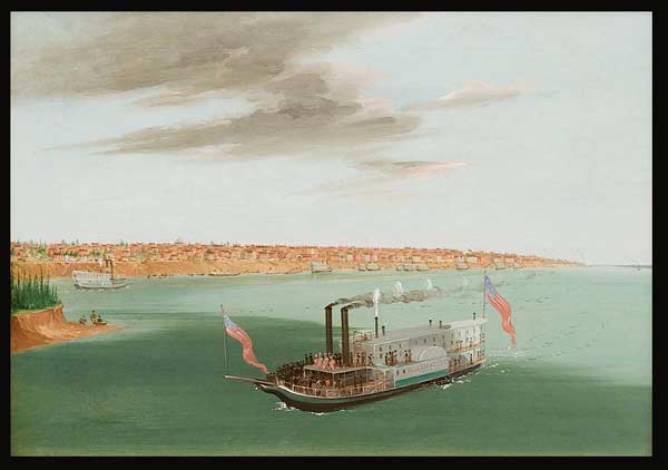 Saint Louis From The River Below